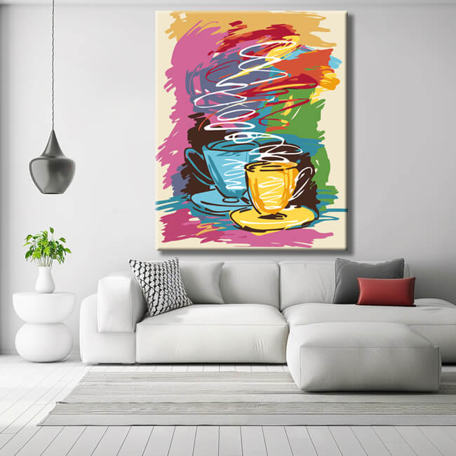 Malen nach Zahlen Kunst