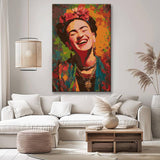 Malen nach Zahlen Frida Kahlo Porträt Kunst Versand from DE