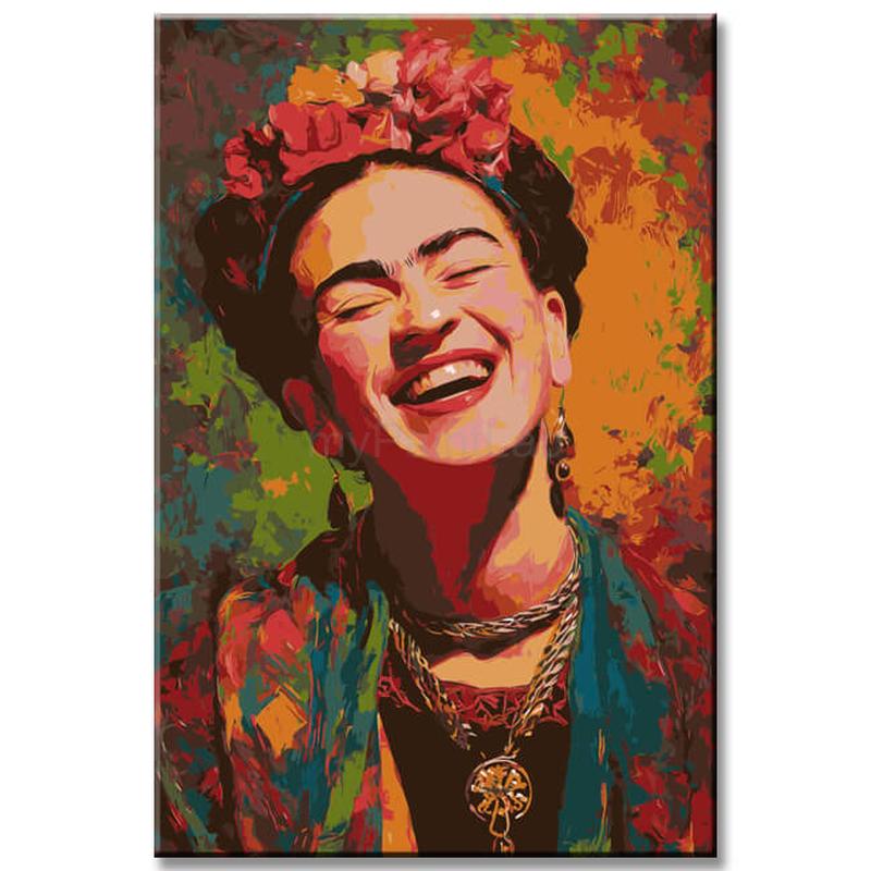 Malen nach Zahlen Frida Kahlo Porträt Kunst Versand from DE