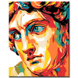 Malen nach Zahlen Abstrakte Kunst David