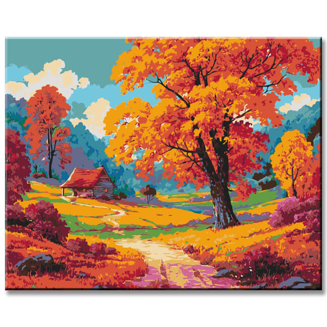 Mill after harvesting herbs and sea