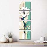Malen nach Zahlen Kunst Natur Frühlingslilie