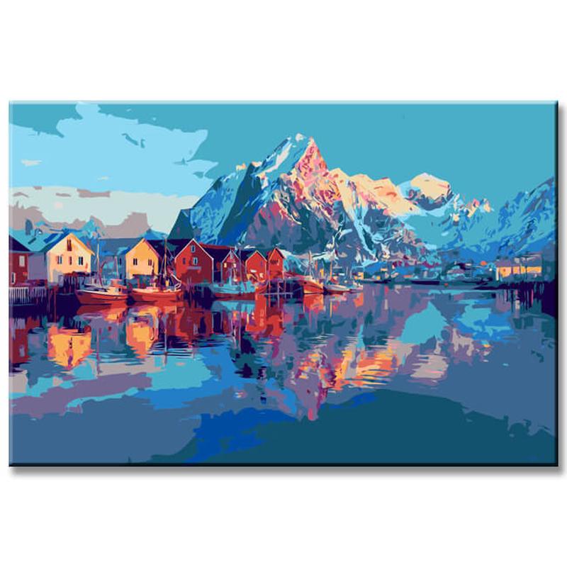 Malen nach Zahlen Norway Lofoten