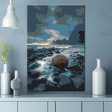 Malen nach Zahlen Beach Lofoten