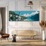 Painting by Numbers Switzerland Lake Thun