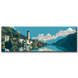 Painting by Numbers Switzerland Lake Thun