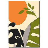 Malen nach Zahlen Tropische Blätter