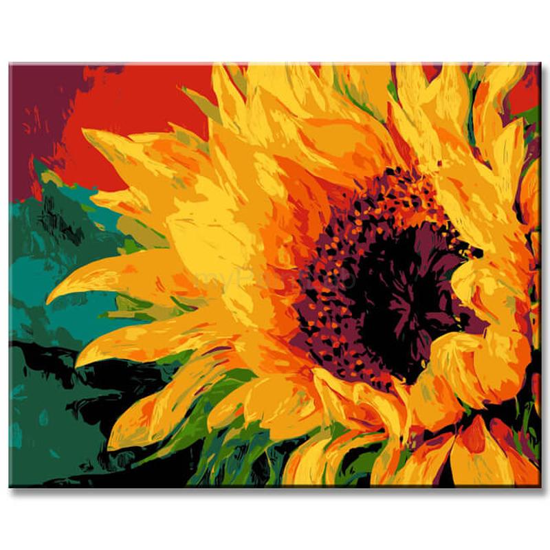 Grinding to Count Sunflowers