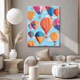 Painting by Numbers Hot Air Balloons Shipping from Germany