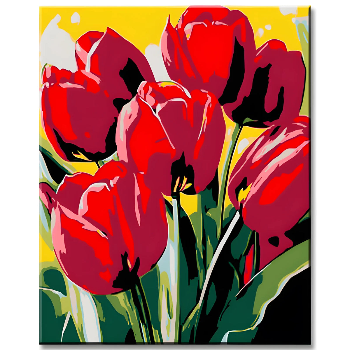 Grind after Zahlen Rote Tulpen Versand from DE