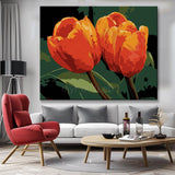 Millen nach Zahlen Zwei Tulpen Versand aus DE