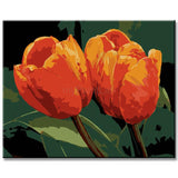 Millen nach Zahlen Zwei Tulpen Versand aus DE