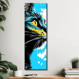 Malen nach Zahlen Kunst Malerei Katze Panorama