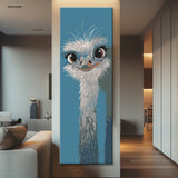 Paint by Numbers Art Painting Ostrich Bird Panorama