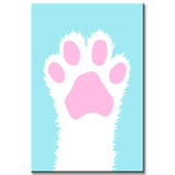 Malen nach Zahlen Süße Katzenpfoten