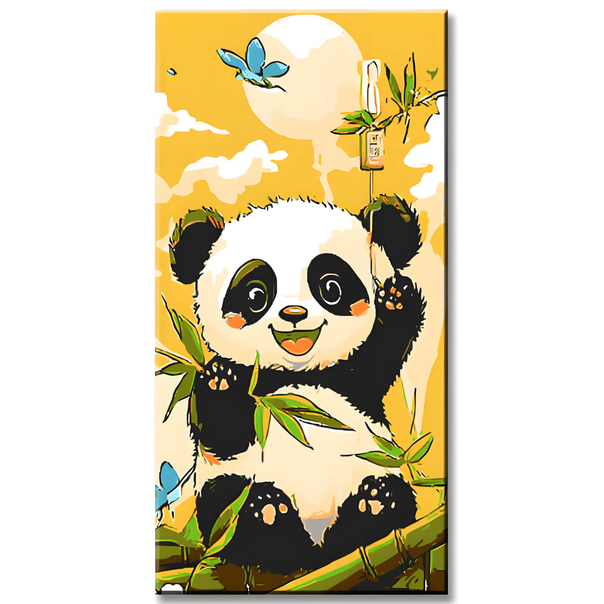 Grind nach Zahlen Bambus Panda Versand from DE