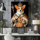Malen nach Zahlen Der Hund der Queen Königin Corgis Versand from DE