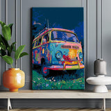 Painting by Numbers Retro Van VW Bulli Shipping from DE