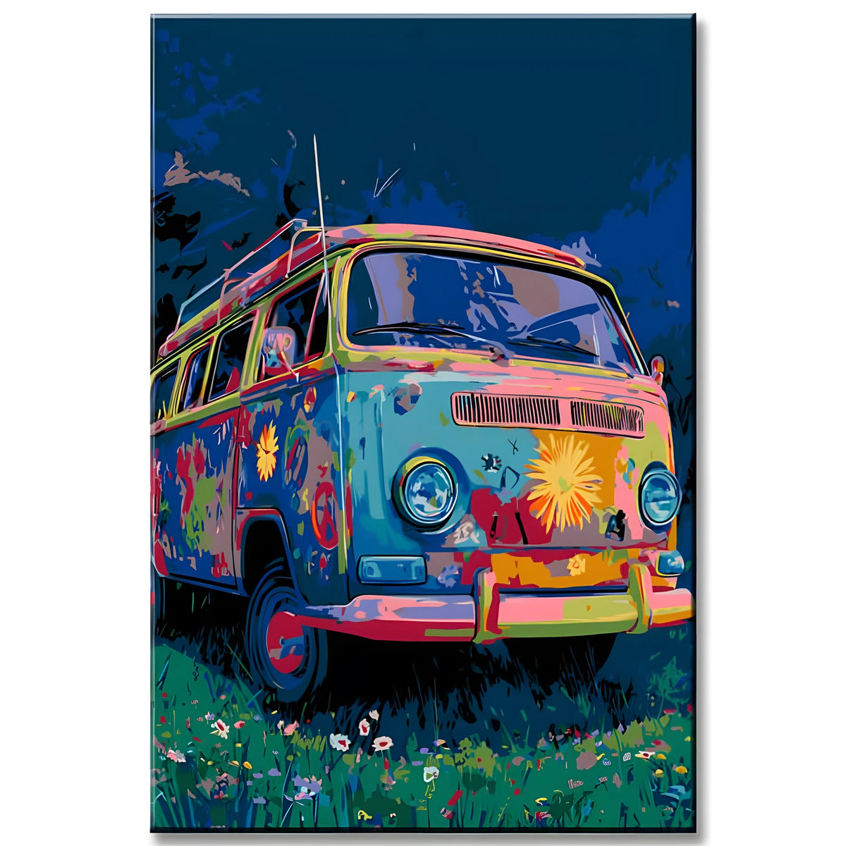Malen nach Zahlen Retro Van VW Bulli