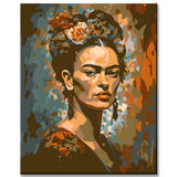 Malen nach Zahlen Frida Kahlo Malerei