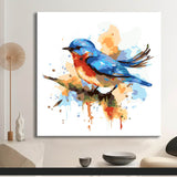 Aquarellvogel - Malen nach Zahlen