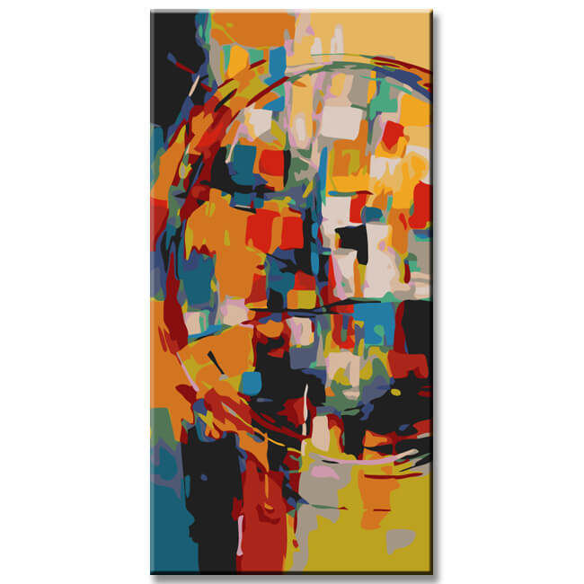 Malen nach Zahlen Abstrakte Bildmalerei