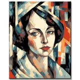 Malen nach Zahlen - Weißes Kleid: 1940s-1950s, Lyubov Popova inspires