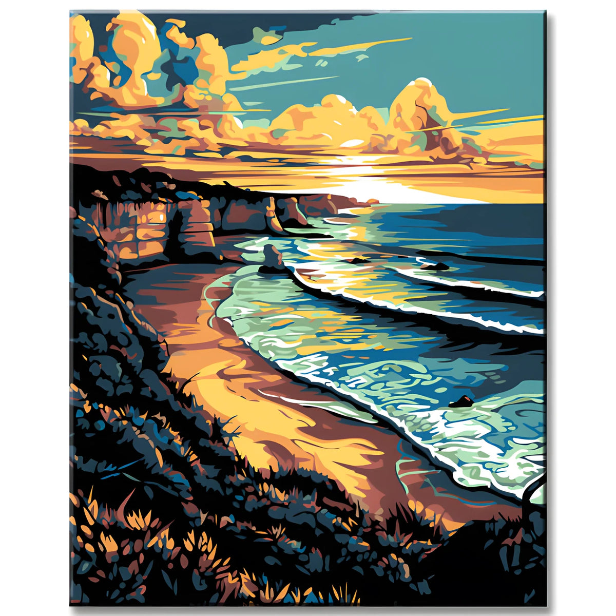 Traumhafte Great Ocean Road Malen nach Zahlen