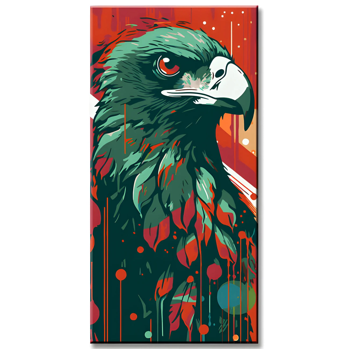 Shining Eagle - Malen nach Zahlen