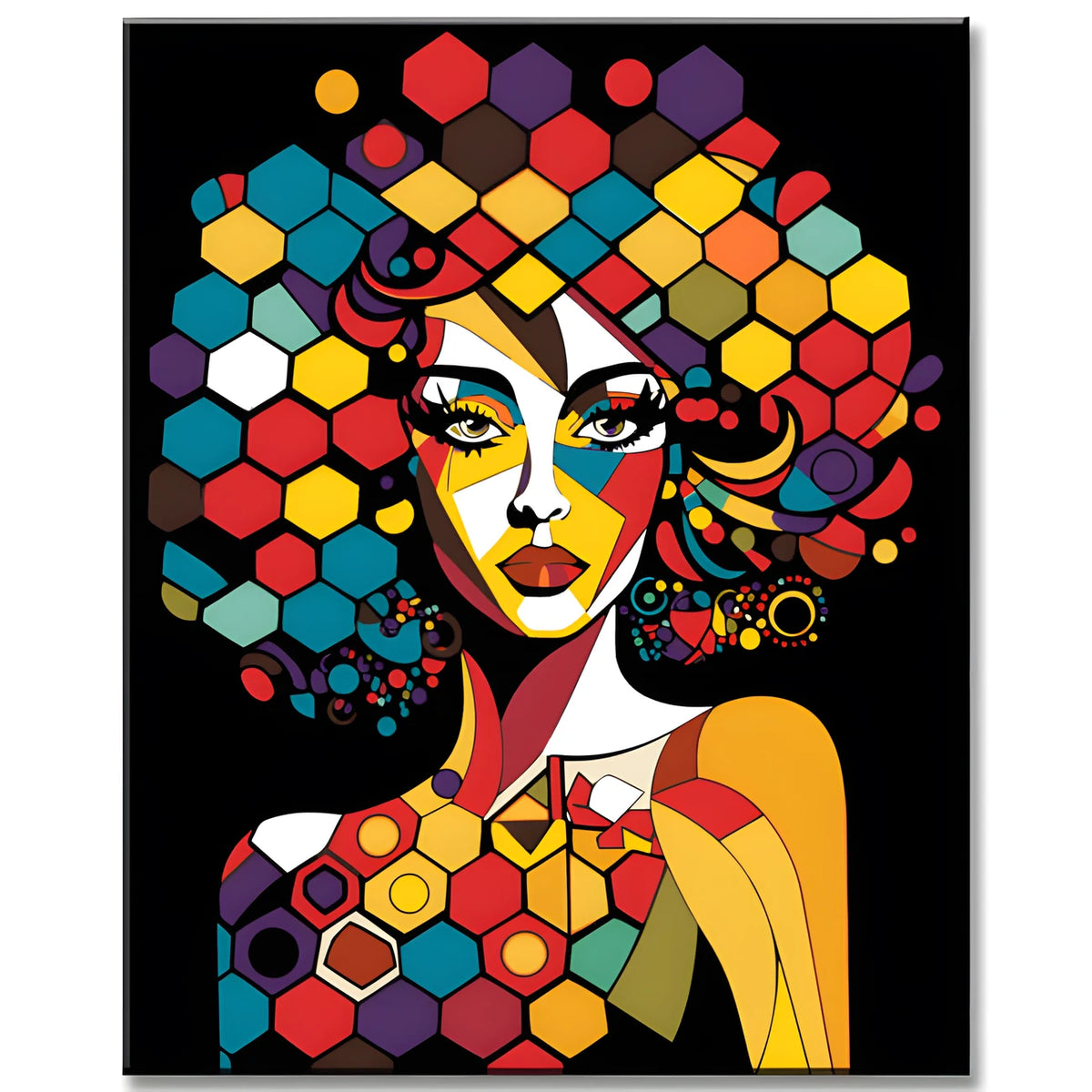 Painting by Numbers Modern Art Dots