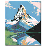 Matterhorn - Painting by Numbers