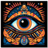 Ägyptisches Auge Malen nach Zahlen