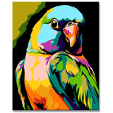 Malen nach Zahlen Lovebird - Malset für Erwachsene
