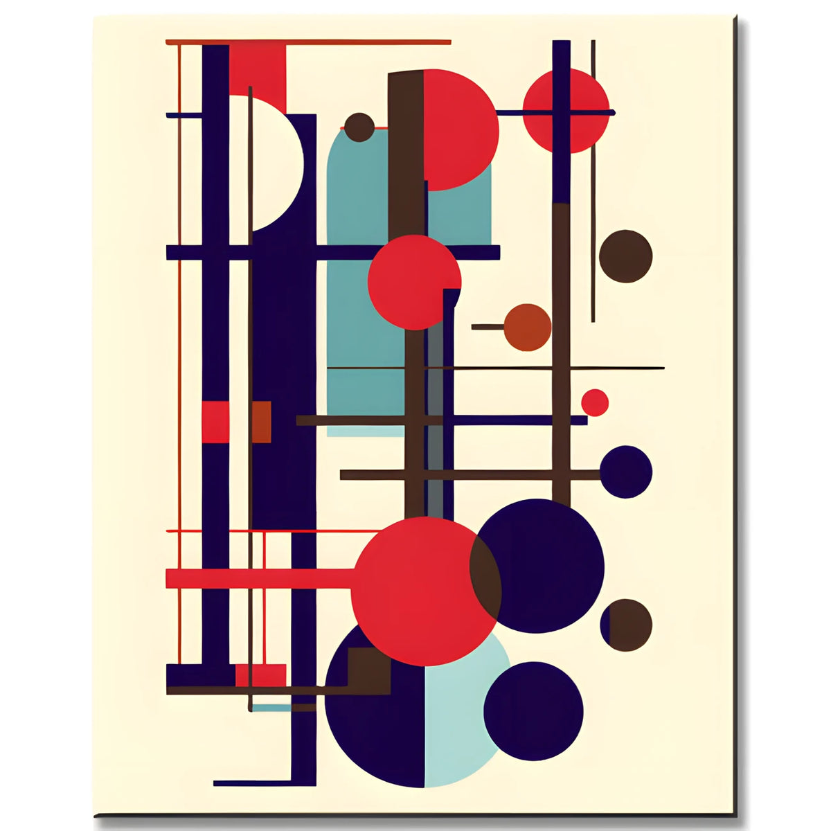 Paint by Numbers: Minimalism Abstract Art