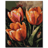Beautiful Tulips: Malen nach Zahlen