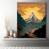 Schöner Himalaya Sonnenaufgang - Malen nach Zahlen