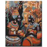 Paint by Numbers Africa Art Painting