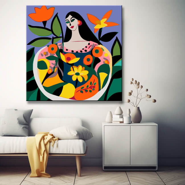 Matisse-Stil Kunst - Malen nach Zahlen