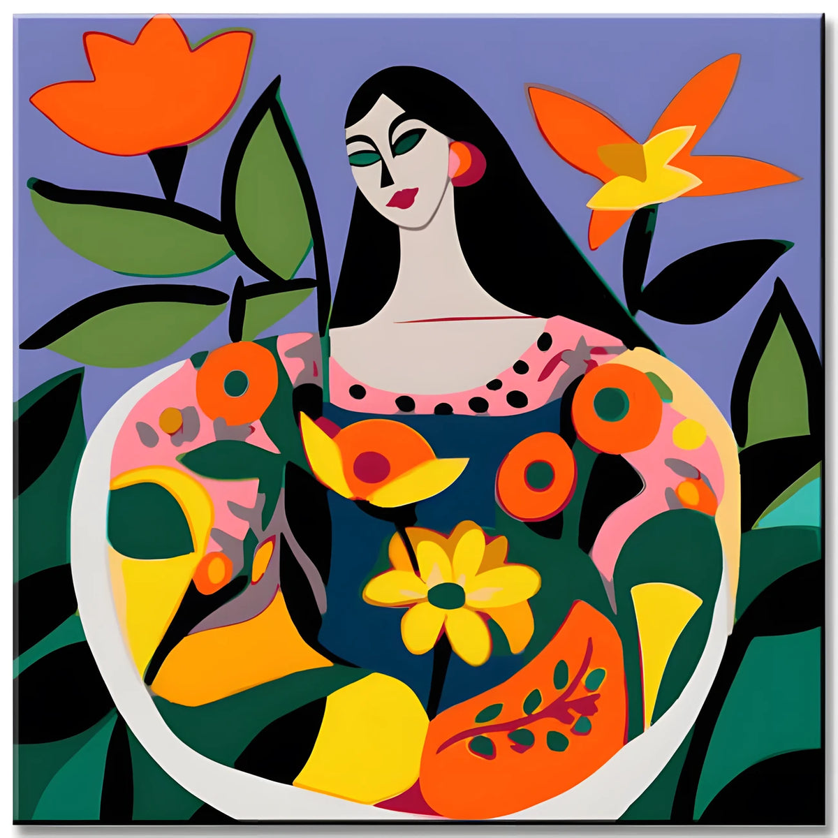 Matisse-Stil Kunst - Malen nach Zahlen