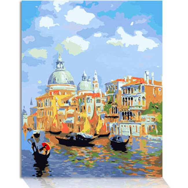 Malen nach Zahlen Venedig