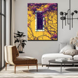 Grind nach Zahlen Rankpflanze lilac