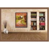 Malen nach Zahlen Landschaft mit Bauernhaus