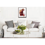 Malen nach Zahlen Rollerbär