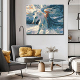 Paint by Numbers Horse in Waves