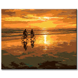 Paint by Numbers Cyclist