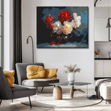 Grind nach Zahlen Pfingstrosen