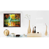 Malen nach Zahlen Bilder weg im park