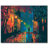 Grind after taking pictures away in the park