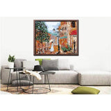 Malen nach Zahlen Menschen Frau mit Sonnenschirm