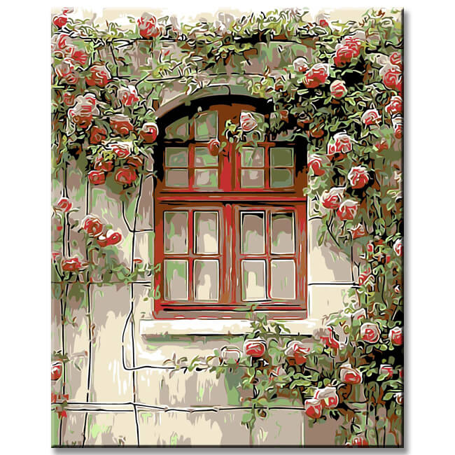 Grinding to Count Rose Vines